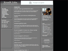 Tablet Screenshot of kronikvaka.anatolianrock.com