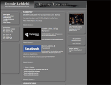Tablet Screenshot of demirleblebi.anatolianrock.com