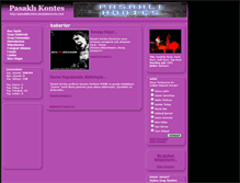 Tablet Screenshot of pasaklikontes.anatolianrock.com