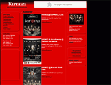 Tablet Screenshot of kirmizi.anatolianrock.com