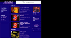 Desktop Screenshot of ekinoks.anatolianrock.com