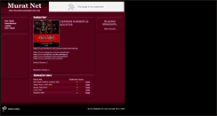Desktop Screenshot of muratnet.anatolianrock.com