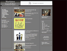 Tablet Screenshot of harictengazelciler.anatolianrock.com